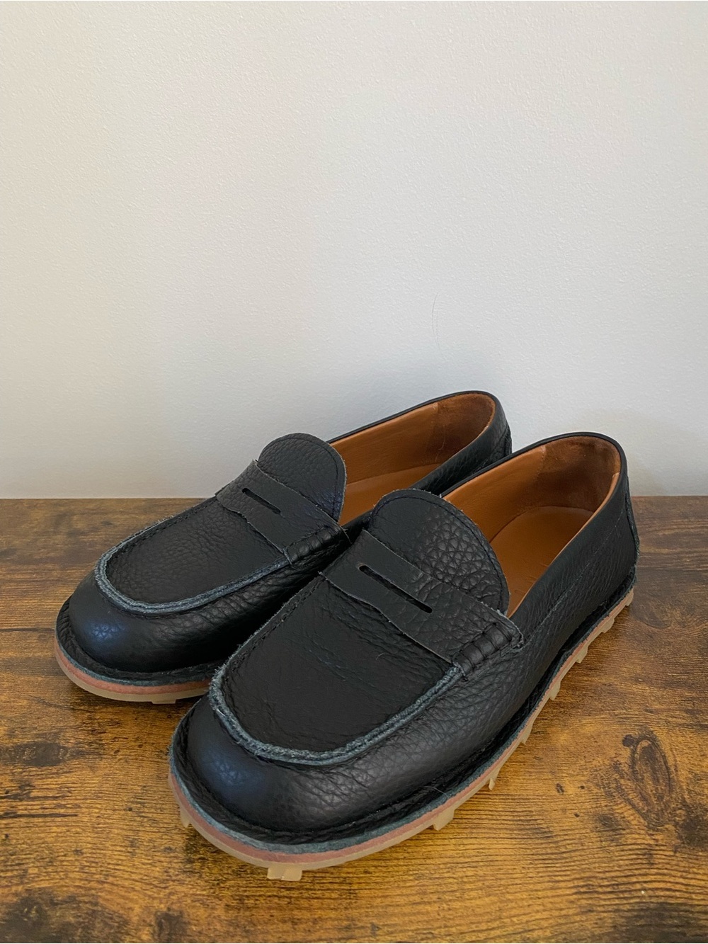 Marni Black Leather Loafers (38)